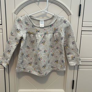 2T Carters floral long sleeve